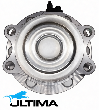 2 X ULTIMA FRONT WHEEL HUB AND BEARING ASSEMBLY TO SUIT NISSAN NAVARA CPGD22 APGD22 YD25DDT 2.5L I4