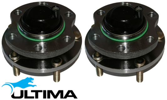 2 X FRONT WHEEL HUB & BEARING ASSEMBLY FOR HOLDEN CALAIS VP VR VS BUICK L27 3.8 V6 FOR ABS W/O IRS