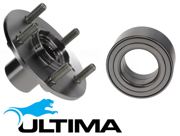 2 X ULTIMA FRONT WHEEL HUB & BEARING ASSEMBLY FOR HONDA ODYSSEY RB K24A K24A6 K24Z2 2.4 I4 SUITS FWD