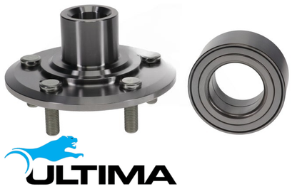 2 X ULTIMA FRONT WHEEL HUB & BEARING ASSEMBLY FOR HONDA ODYSSEY RB K24A K24A6 K24Z2 2.4 I4 SUITS FWD
