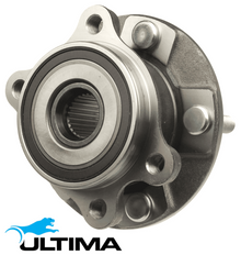 2 X ULTIMA FRONT WHEEL HUB & BEARING ASSEMBLY FOR TOYOTA RAV4 MXAA54R M20A-FKS 2.0L I4 W/ 26T SPLINE