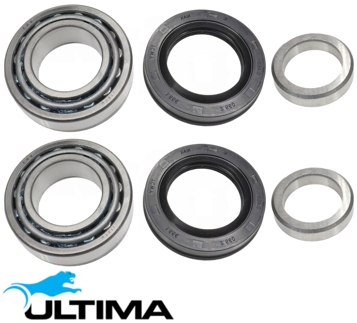 2 X ULTIMA REAR WHEEL BEARING KIT FOR FORD FALCON BA BF BARRA 182 190 E-GAS 4.0L I6 SUITS WAGON ONLY