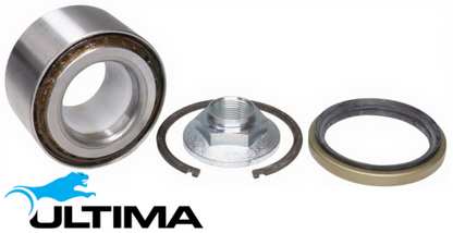 2 X ULTIMA REAR WHEEL BEARING KIT FOR TOYOTA HILUX KUN16R 1KD-FTV TURBO DIESEL 3.0 I4 SUITS RWD ONLY