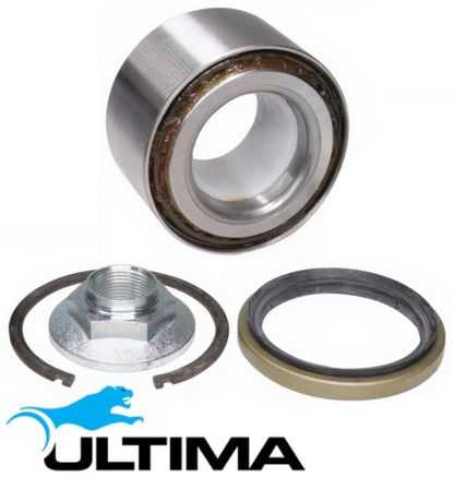 2 X ULTIMA REAR WHEEL BEARING KIT FOR TOYOTA HILUX KUN16R 1KD-FTV TURBO DIESEL 3.0 I4 SUITS RWD ONLY