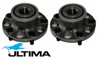 2 X REAR WHEEL HUB AND BEARING ASSY TO SUIT HONDA ACCORD CL CM F20B K20A H22A H23A 2.0L 2.2L 2.3L I4