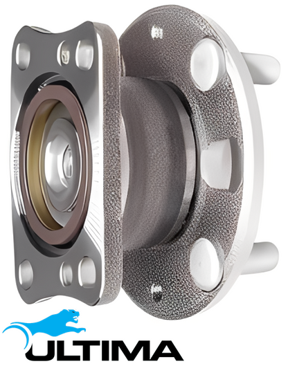2 X ULTIMA REAR WHEEL HUB AND BEARING ASSEMBLY TO SUIT MAZDA P3-VPS ZJ-VE ZY-VE ZY 1.3L 1.5L I4