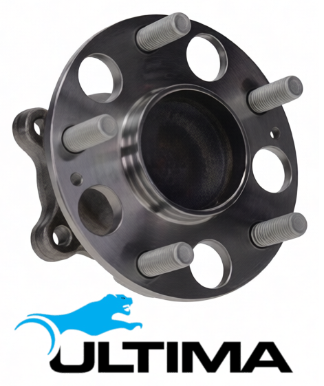 2 X ULTIMA REAR WHEEL HUB AND BEARING ASSEMBLY TO SUIT HONDA ACCORD CM J30A4 3.0L V6 4 BOLT FLANGE