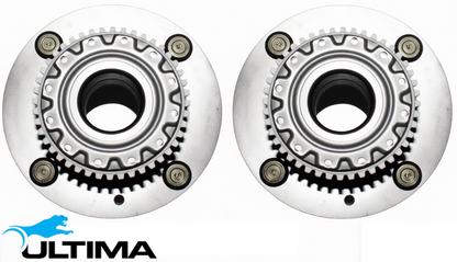 2 X ULTIMA REAR WHEEL HUB & BEARING ASSY FOR HYUNDAI ELANTRA XD G4GC 2.0 I4 EXCL SX, SLX & ELITE ABS