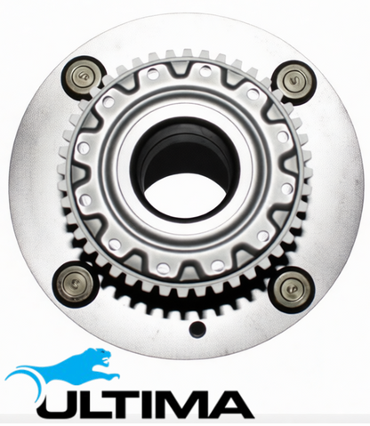 2 X ULTIMA REAR WHEEL HUB & BEARING ASSY FOR HYUNDAI ELANTRA XD G4GC 2.0 I4 EXCL SX, SLX & ELITE ABS