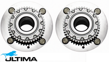 2 X ULTIMA REAR WHEEL HUB AND BEARING ASSEMBLY TO SUIT KIA CERATO LD G4GC D4FB 1.6L 2.0L I4 WITH ABS