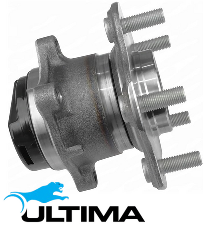 2 X ULTIMA REAR WHEEL HUB & BEARING ASSEMBLY TO SUIT NISSAN X-TRAIL T32 MR20DD 2.0 I4 SUITS 4WD ONLY