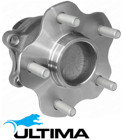2 X ULTIMA REAR WHEEL HUB & BEARING ASSEMBLY TO SUIT NISSAN X-TRAIL T32 MR20DD 2.0 I4 SUITS 4WD ONLY