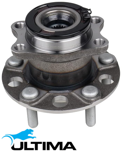 2 X ULTIMA REAR WHEEL HUB AND BEARING ASSEMBLY TO SUIT DODGE AVENGER JS ECD TURBO DIESEL 2.0L I4