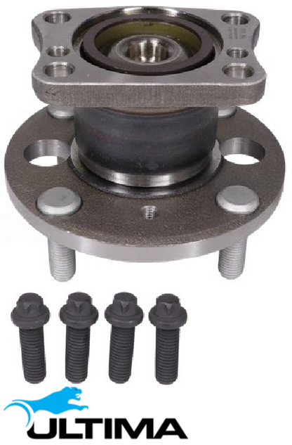 2 X ULTIMA REAR WHEEL HUB AND BEARING ASSEMBLY TO SUIT FORD FIESTA WZ M1JE 1.0L I3