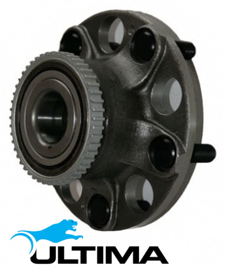 2 X ULTIMA REAR WHEEL HUB AND BEARING ASSEMBLY TO SUIT HONDA ACCORD CM J30A4 3.0L V6