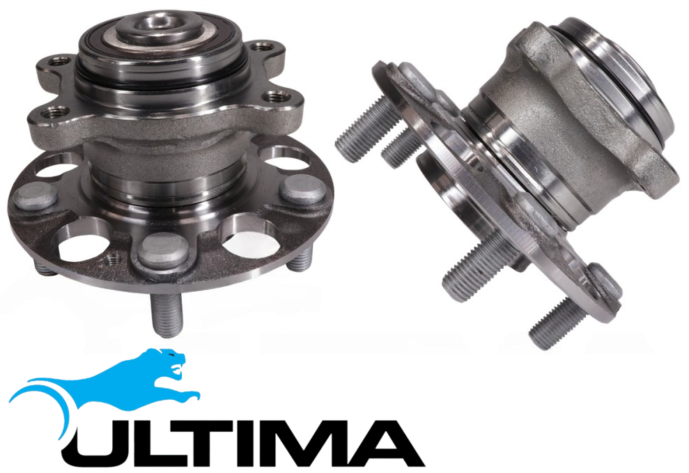 2 X ULTIMA REAR WHEEL HUB AND BEARING ASSEMBLY TO SUIT HONDA CIVIC FD R18A R18A1 1.8L I4