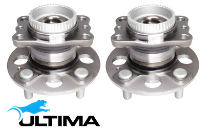 2 X ULTIMA REAR WHEEL HUB AND BEARING ASSEMBLY TO SUIT HYUNDAI ACCENT RB G4LC D4FB 1.4L 1.6L I4