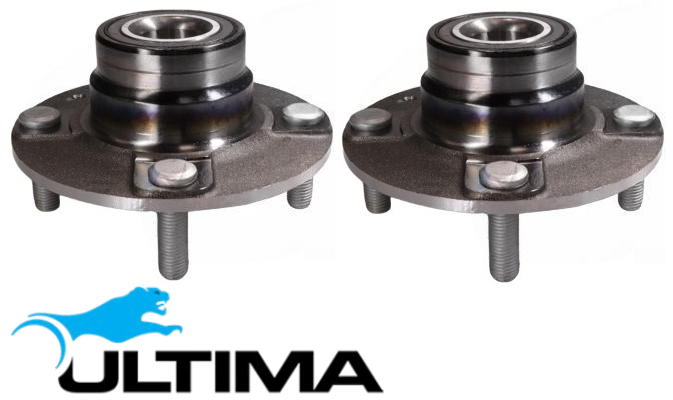 2 X ULTIMA REAR WHEEL HUB AND BEARING ASSEMBLY TO SUIT HYUNDAI LANTRA J2 G4GR 1.6L I4 WITHOUT ABS