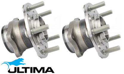 2 X ULTIMA REAR WHEEL HUB AND BEARING ASSEMBLY TO SUIT MITSUBISHI ASX XA 4B11 2.0L I4 SUITS 4WD ONLY