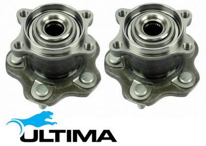 2 X REAR WHEEL HUB AND BEARING ASSEMBLY FOR NISSAN X-TRAIL T31 T32 M9R 2.0L I4 SUITS 110KW & 130KW