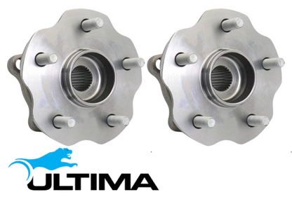 2 X REAR WHEEL HUB AND BEARING ASSEMBLY FOR NISSAN X-TRAIL T31 T32 M9R 2.0L I4 SUITS 110KW & 130KW