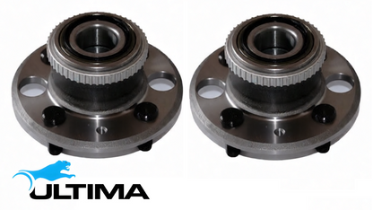 2 X ULTIMA REAR WHEEL HUB AND BEARING ASSEMBLY TO SUIT HONDA CIVIC EK D16Y5 1.6L I4 SEDAN ONLY