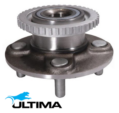 2 X ULTIMA REAR WHEEL HUB AND BEARING ASSEMBLY TO SUIT NISSAN PULSAR N15 SR16VE SR18DE 1.6L 1.8L I4