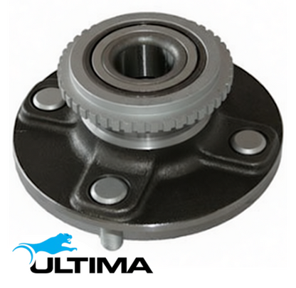 2 X ULTIMA REAR WHEEL HUB & BEARING ASSEMBLY TO SUIT NISSAN PULSAR N16 QG18DE 1.8L I4 HATCHBACK ONLY