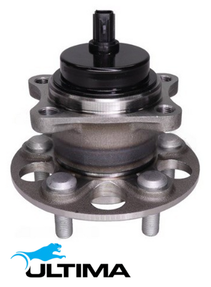 2 X ULTIMA REAR WHEEL HUB & BEARING ASSEMBLY TO SUIT TOYOTA PRIUS ZVW52R 2ZR-FXE 1.8L I4 PRIME MODEL