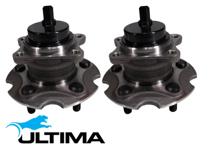 2 X ULTIMA REAR WHEEL HUB AND BEARING ASSEMBLY TO SUIT TOYOTA RAV4 ACA36R ACA38R 2AZ-FE 2.4L I4