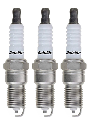 SET OF 3 AUTOLITE SPARK PLUGS TO SUIT DAIHATSU CHARADE L251S EJ-DE 1.0L I3
