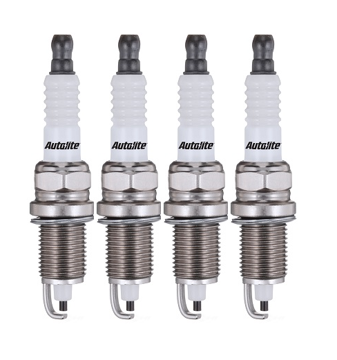 SET OF 4 AUTOLITE SPARK PLUGS TO SUIT SKODA CGGB CBZB CAVE CAXA BTS TURBO 1.2L 1.4L 1.6L I4