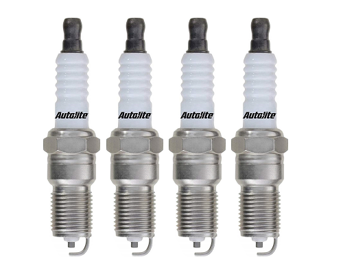 SET OF 4 AUTOLITE SPARK PLUGS TO SUIT MAZDA MX-5 NB BPVET TURBO 1.8L I4