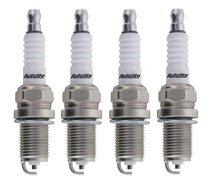 SET OF 4 AUTOLITE SPARK PLUGS TO SUIT NISSAN NX B13 SR20DE 2.0L I4