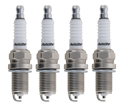 SET OF 4 AUTOLITE SPARK PLUGS TO SUIT NISSAN NX B13 SR20DE 2.0L I4