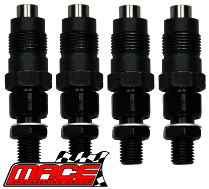SET OF 4 MACE FUEL INJECTORS TO SUIT TOYOTA HILUX KZN165R 1KZ-TE TURBO DIESEL 3.0L I4