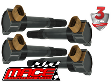 SET OF 4 MACE STANDARD REPLACEMENT IGNITION COILS TO SUIT SUZUKI GRAND VITARA JB424 JT J24B 2.4L I4