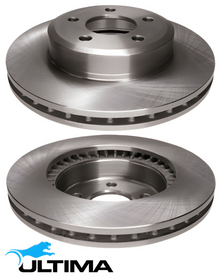 ULTIMA FRONT DISC BRAKE ROTOR SET TO SUIT FORD FALCON FG FG X DURATEC TURBO 2.0L I4