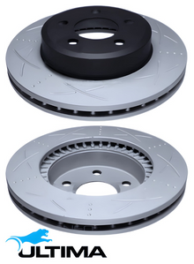 ULTIMA FRONT DISC BRAKE ROTOR SET TO SUIT FORD FALCON FG FG X DURATEC TURBO 2.0L I4