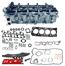 MACE ASSEMBLED CYLINDER HEAD KIT TO SUIT MITSUBISHI TRITON ML MN 4D56T TURBO DIESEL 2.5L I4