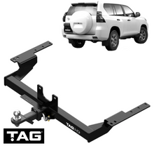 TAG HEAVY DUTY 1-PIECE DESIGN TOW BAR TO SUIT TOYOTA PRADO GRJ150R 1GR-FE 4.0L V6