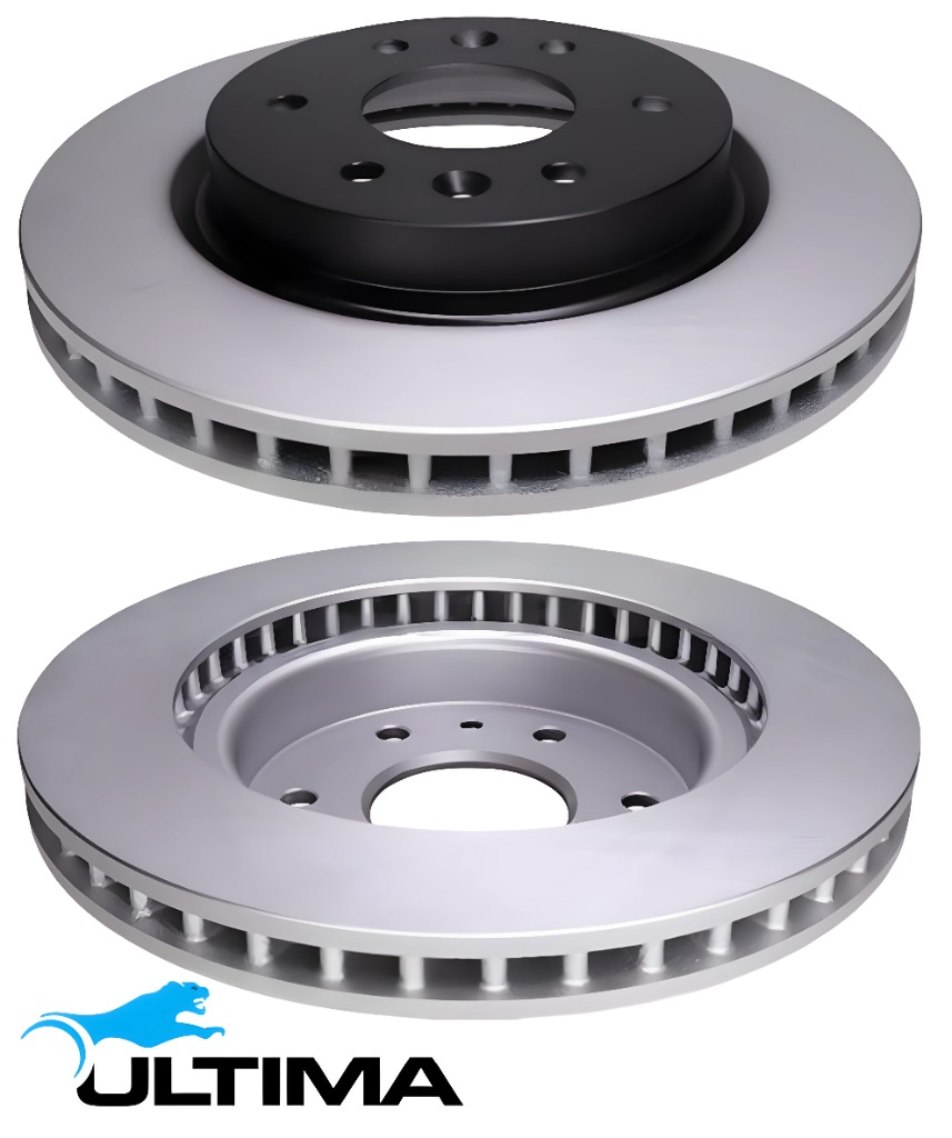 ULTIMA REAR VENTED DISC BRAKE ROTOR SET TO SUIT LDV D90 SV9A EH1SF SC2 ...