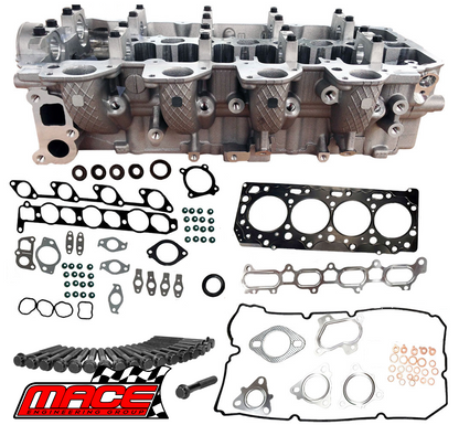 MACE ASSEMBLED CYLINDER HEAD KIT TO SUIT MITSUBISHI 4D56T TURBO DIESEL 2.5L I4