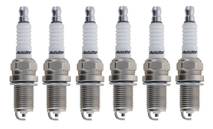 SET OF 6 AUTOLITE SPARK PLUGS TO SUIT HYUNDAI GRANDEUR XG TG G6CT G6CU G6DA 3.0L 3.5L 3.8L V6