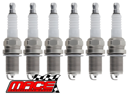SET OF 6 MACE SPARK PLUGS TO SUIT TOYOTA FJ CRUISER GSJ15R 1GR-FE 4.0L V6