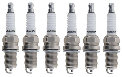 SET OF 6 AUTOLITE SPARK PLUGS TO SUIT FORD KL 2.5L V6