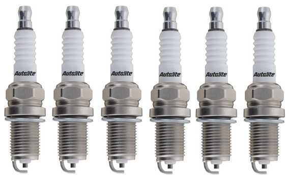 SET OF 6 AUTOLITE SPARK PLUGS TO SUIT KIA SPORTAGE KM G6BA 2.7L V6