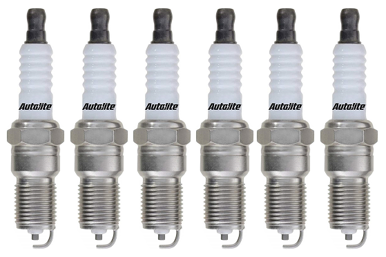 SET OF 6 AUTOLITE IRIDIUM SPARK PLUGS TO SUIT MERCEDES BENZ CLK350 C209 A209 M272.943 3.0L V6