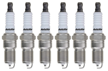 SET OF 6 AUTOLITE SPARK PLUGS TO SUIT KIA SPORTAGE KM G6BA 2.7L V6
