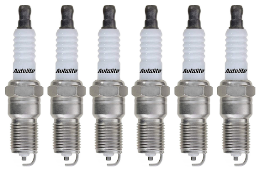 SET OF 6 AUTOLITE SPARK PLUGS TO SUIT AUDI 80 B4 AAH ABC 2.6L 2.8L V6